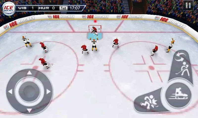 Ice Hockey 3D [МОД: Деньги, Монеты и Меню MOD] Screenshot 3