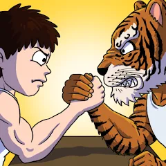 Скачать Arm Wrestling Clicker (Армреслинг Кликер) [МОД: Все открыто, Дополнительные деньги и Меню MOD] | Взлом Arm Wrestling Clicker на Андроид