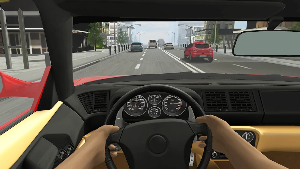 Racing in Car 2 (Рейсинг ин Кар 2) [МОД: Много монет, Открытые уровни и Мега MOD] Screenshot 2