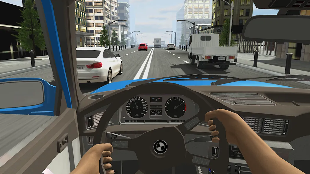Racing in Car 2 (Рейсинг ин Кар 2) [МОД: Много монет, Открытые уровни и Мега MOD] Screenshot 4
