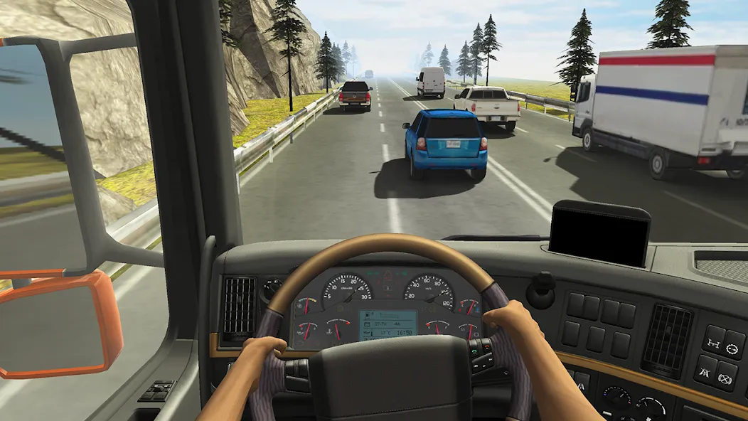 Truck Racer (Трак Рейсер) [МОД: Все открыто, Дополнительные деньги и Меню MOD] Screenshot 1