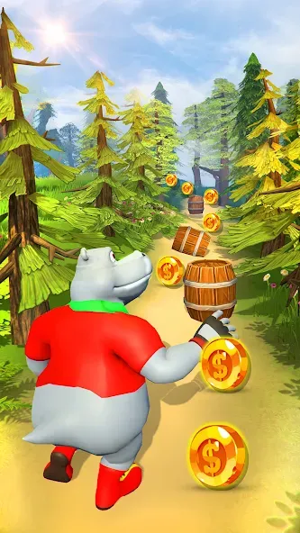 Jungle Run Temple Escape Games [МОД: Деньги, Монеты и Меню MOD] Screenshot 4