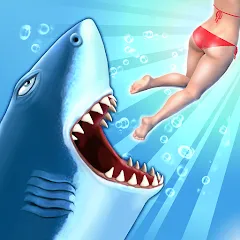 Скачать Hungry Shark Evolution (Хангри Шарк Эволюшн) [МОД: Меню, Бесконечные монеты и Открытые уровни] | Взлом Hungry Shark Evolution на Андроид