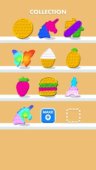 Fidget Toy Maker (Фиджет Той Мейкер) [МОД: Бесконечные деньги, Монеты и Мега MOD] Screenshot 4