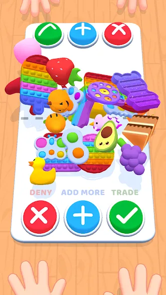 Fidget Toys Trading・Pop It 3D (Фиджет Тойс Трейдинг) [МОД: Деньги, Монеты и Меню MOD] Screenshot 1