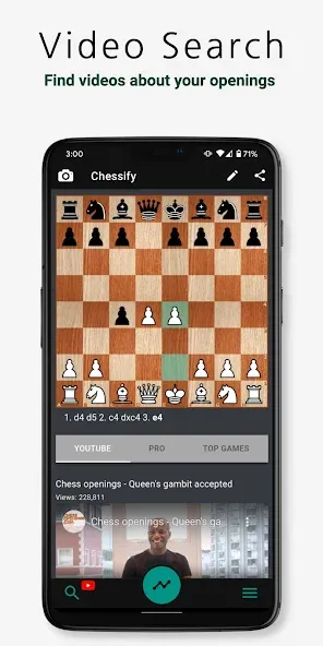Chessify: Scan & Analyze chess [МОД: Много монет, Открытые уровни и Мега MOD] Screenshot 3