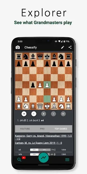 Chessify: Scan & Analyze chess [МОД: Много монет, Открытые уровни и Мега MOD] Screenshot 4