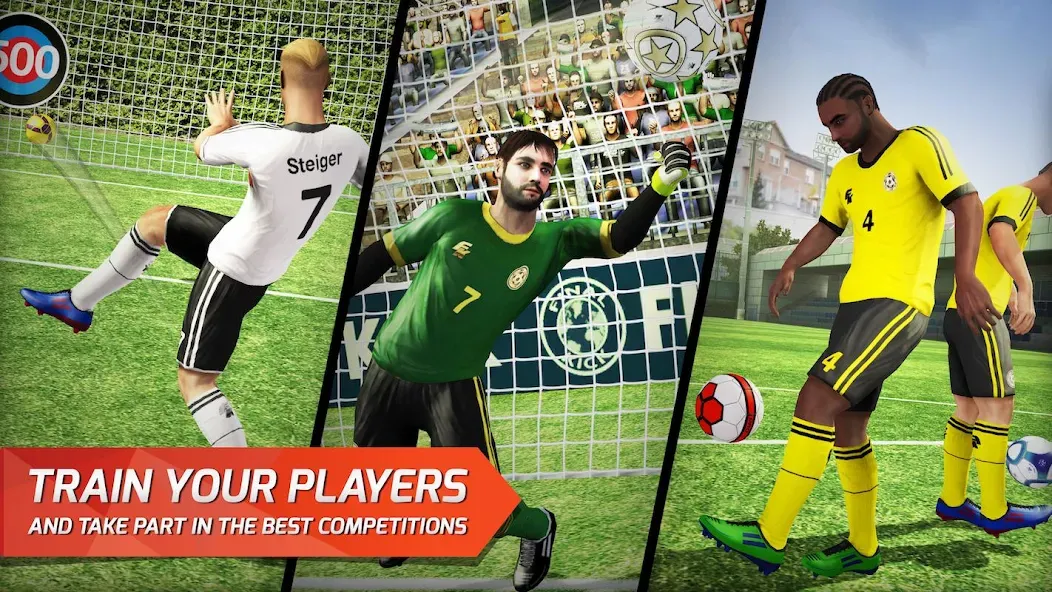 Final Kick: Online Soccer (Финаль кик) [МОД: Деньги, Монеты и Меню MOD] Screenshot 4