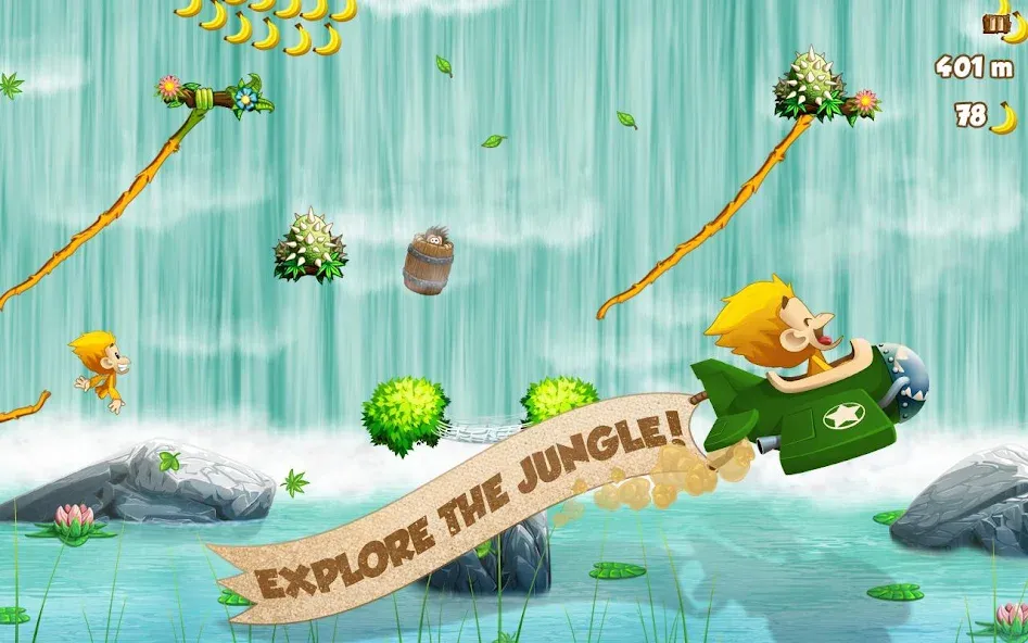 Benji Bananas (Бенджи Бананас) [МОД: Деньги, Монеты и Меню MOD] Screenshot 1