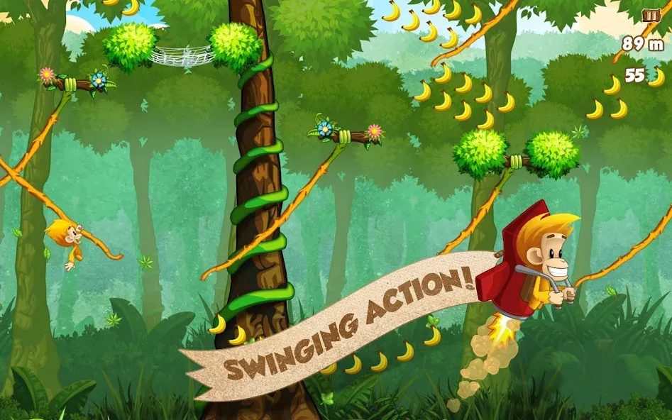 Benji Bananas (Бенджи Бананас) [МОД: Деньги, Монеты и Меню MOD] Screenshot 2