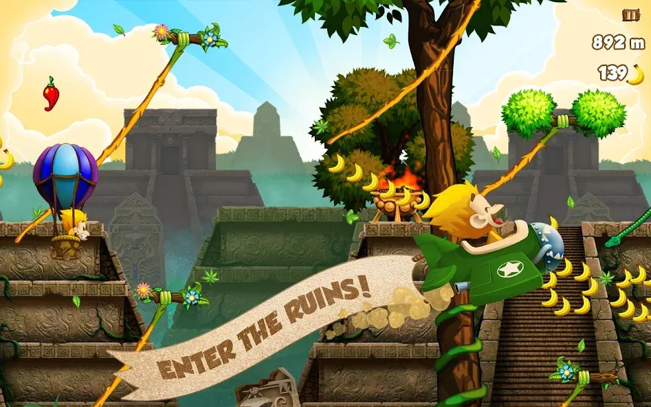 Benji Bananas (Бенджи Бананас) [МОД: Деньги, Монеты и Меню MOD] Screenshot 3