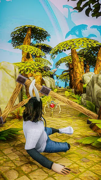 Forest Fun Run - Running Game (Форест ФанРан) [МОД: Бесконечные деньги, Монеты и Мега MOD] Screenshot 1