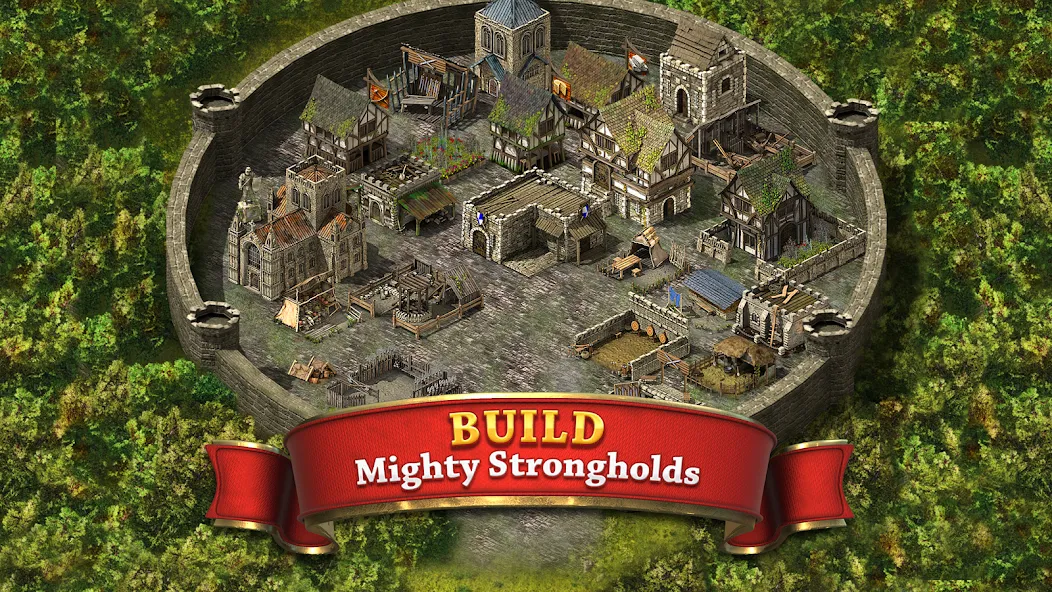 Stronghold Kingdoms Castle Sim (Стронгхолд Кингдомс) [МОД: Много монет, Открытые уровни и Мега MOD] Screenshot 2