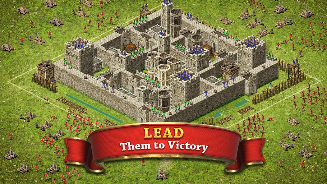 Stronghold Kingdoms Castle Sim (Стронгхолд Кингдомс) [МОД: Много монет, Открытые уровни и Мега MOD] Screenshot 4