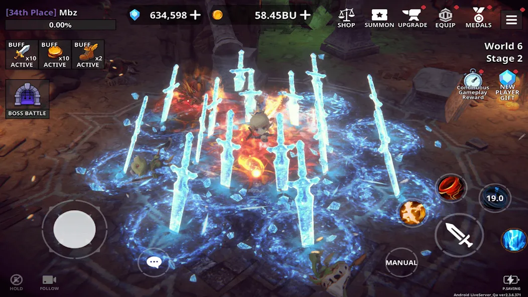 Dungeon Knight (Данжен Найт) [МОД: Меню, Бесконечные монеты и Открытые уровни] Screenshot 2