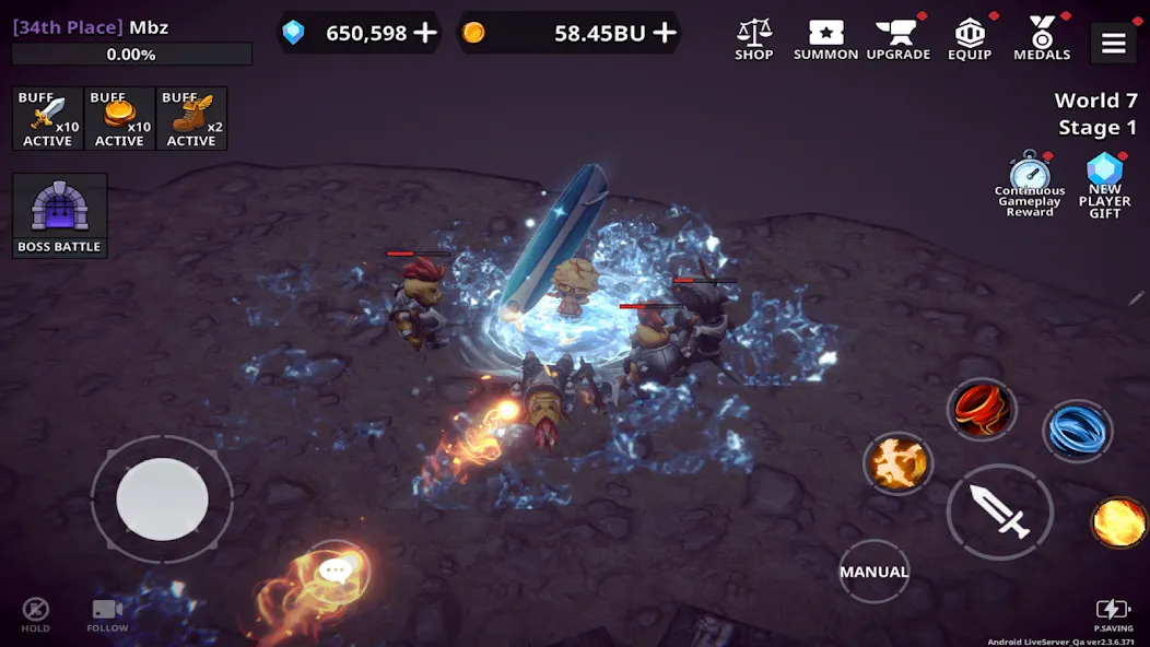 Dungeon Knight (Данжен Найт) [МОД: Меню, Бесконечные монеты и Открытые уровни] Screenshot 5