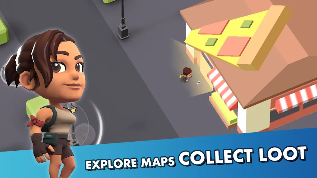 Blast Royale (Баттл Рояль) [МОД: Все открыто, Дополнительные деньги и Меню MOD] Screenshot 1
