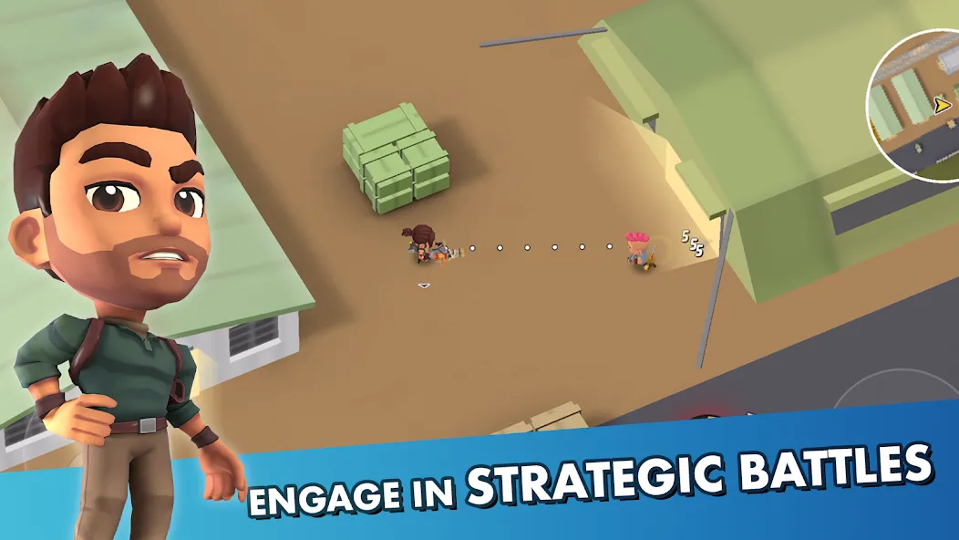 Blast Royale (Баттл Рояль) [МОД: Все открыто, Дополнительные деньги и Меню MOD] Screenshot 2