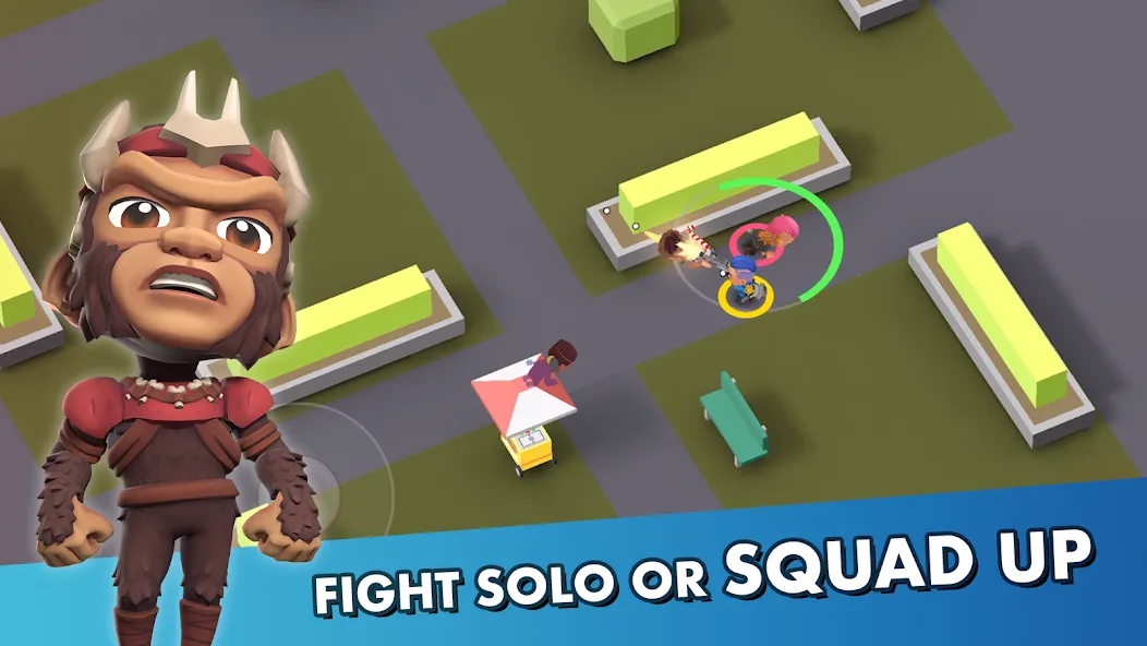 Blast Royale (Баттл Рояль) [МОД: Все открыто, Дополнительные деньги и Меню MOD] Screenshot 5