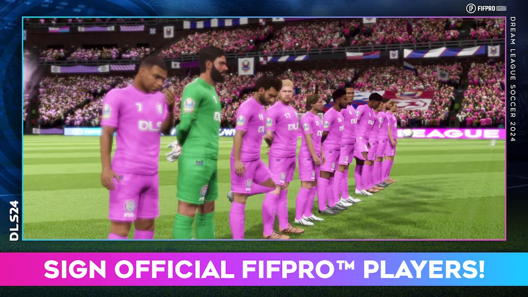 Dream League Soccer 2024 (Дрим Лиг Соккер 2023) [МОД: Деньги, Монеты и Меню MOD] Screenshot 2