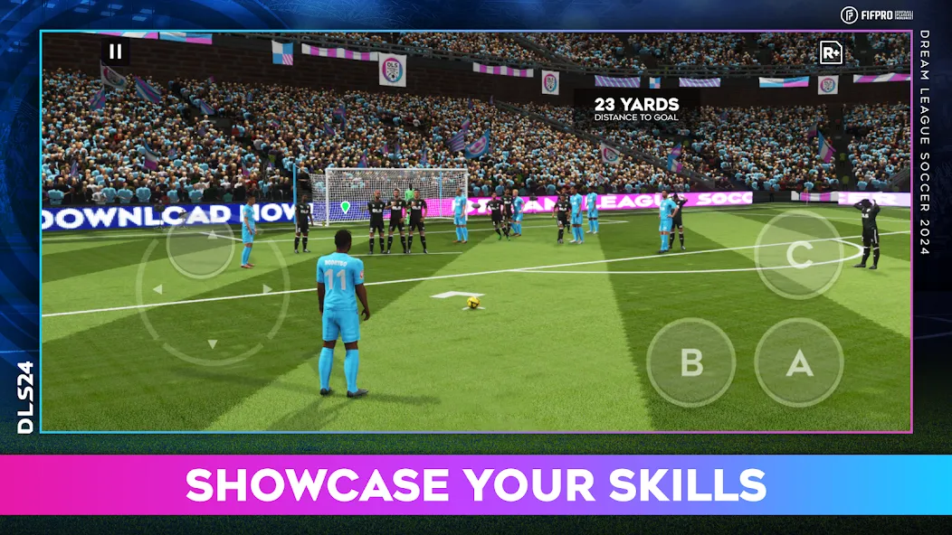 Dream League Soccer 2024 (Дрим Лиг Соккер 2023) [МОД: Деньги, Монеты и Меню MOD] Screenshot 3