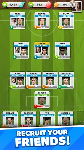 Score! Match - PvP Soccer [МОД: Меню, Бесконечные монеты и Открытые уровни] Screenshot 4