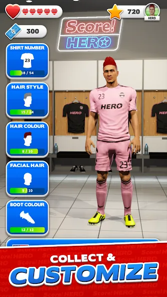 Score! Hero [МОД: Деньги, Монеты и Меню MOD] Screenshot 1