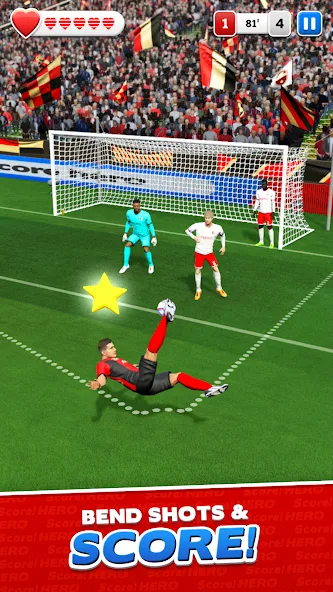 Score! Hero [МОД: Деньги, Монеты и Меню MOD] Screenshot 3
