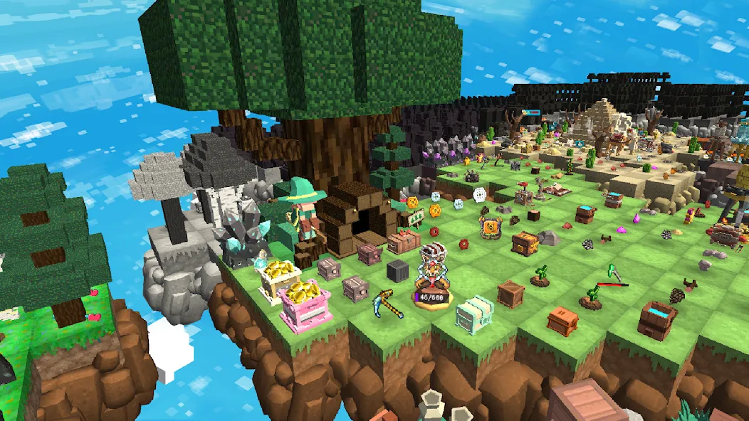 MergeCrafter Magic Merge World (МерджКрафтер) [МОД: Много денег, Монет и Все открыто] Screenshot 2