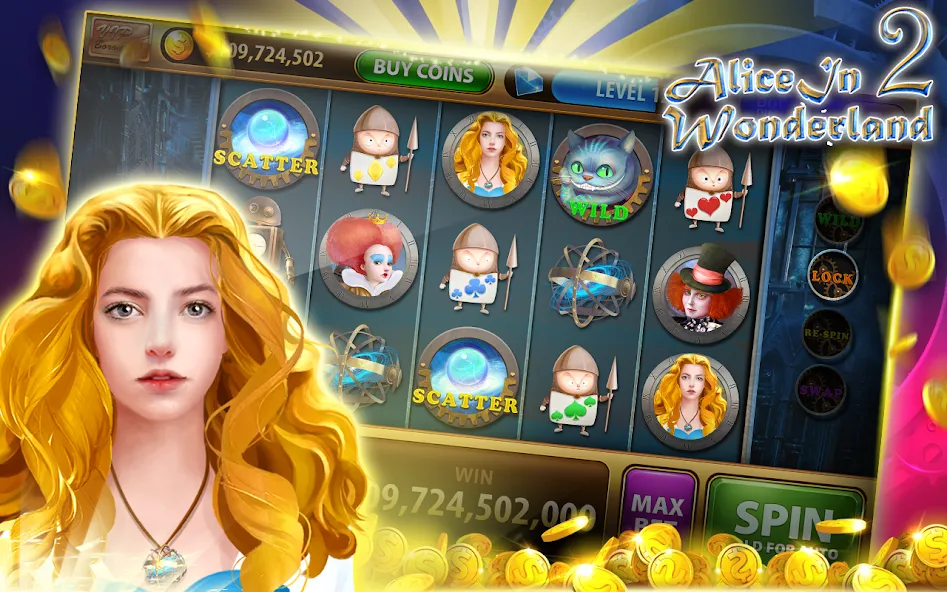 Big Win - Slots Casino™ (Биг Вин) [МОД: Много денег, Монет и Все открыто] Screenshot 4