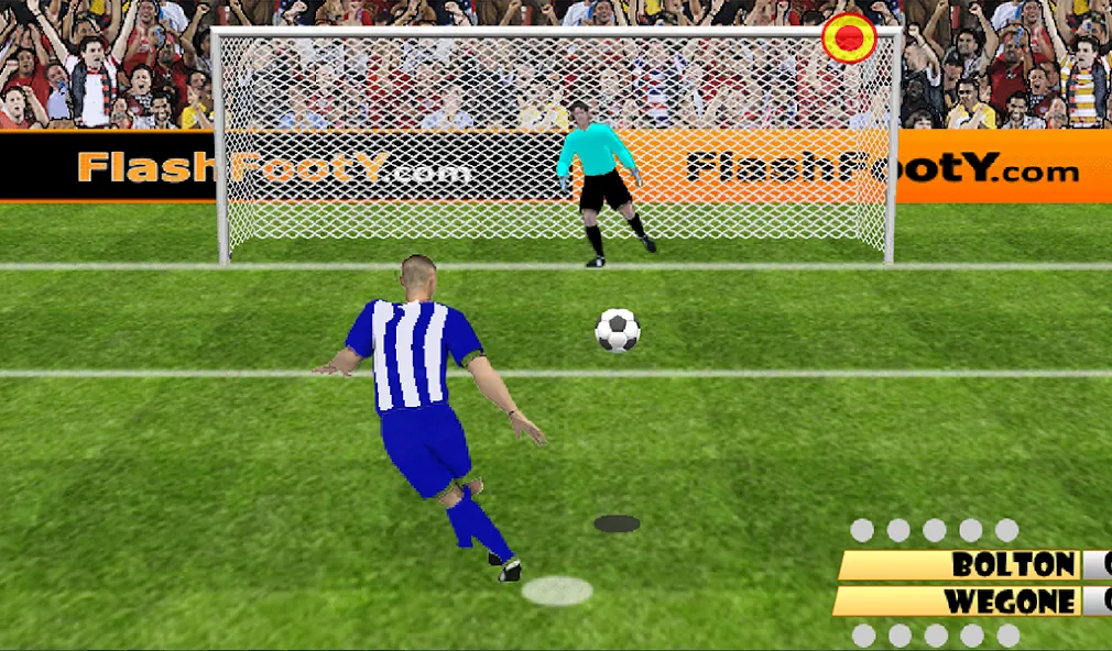 Penalty Shooters Football Game [МОД: Много монет, Открытые уровни и Мега MOD] Screenshot 1
