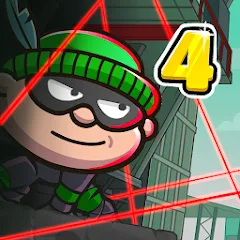 Скачать Bob The Robber 4 (Боб Грабитель 4) [МОД: Меню, Бесконечные монеты и Открытые уровни] | Взлом Bob The Robber 4 на Андроид