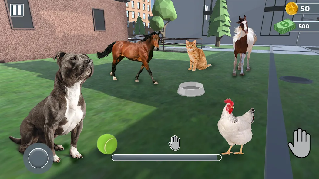 Animal Shelter: Pet Rescue 3D [МОД: Все открыто, Дополнительные деньги и Меню MOD] Screenshot 5
