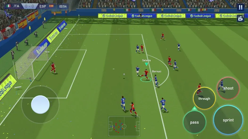 Football League 2024 (Футбольная Лига 2023) [МОД: Деньги, Монеты и Меню MOD] Screenshot 1