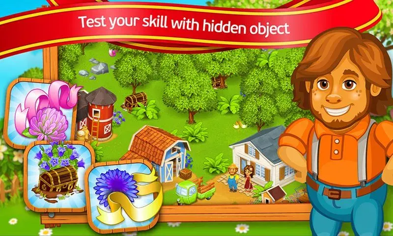 Farm Town: Cartoon Story [МОД: Меню, Бесконечные монеты и Открытые уровни] Screenshot 2