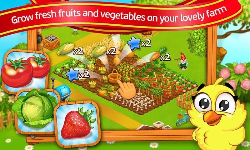 Farm Town: Cartoon Story [МОД: Меню, Бесконечные монеты и Открытые уровни] Screenshot 5