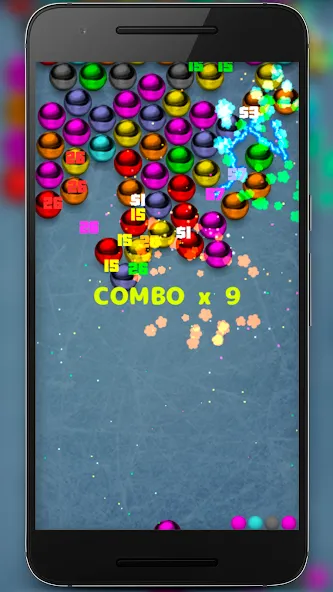 Magnetic balls bubble shoot [МОД: Все открыто, Дополнительные деньги и Меню MOD] Screenshot 5