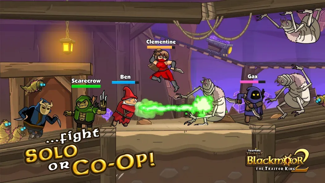 Blackmoor 2: Action Platformer (Блэкмур 2) [МОД: Меню, Бесконечные монеты и Открытые уровни] Screenshot 3