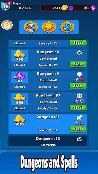 Monster RPG: AFK Idle Clicker (Монстер РПГ) [МОД: Бесконечные деньги, Монеты и Мега MOD] Screenshot 5
