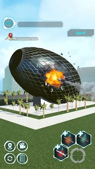 City Demolish: Rocket Smash! (Сити Демолиш) [МОД: Много монет, Открытые уровни и Мега MOD] Screenshot 3