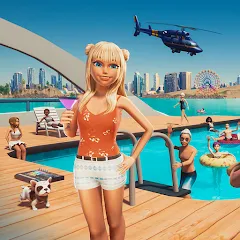 Скачать Virtual Sim Story: Home & Life (Виртуальная история симулятора) [МОД: Деньги, Монеты и Меню MOD] | Взлом Virtual Sim Story: Home & Life на Андроид