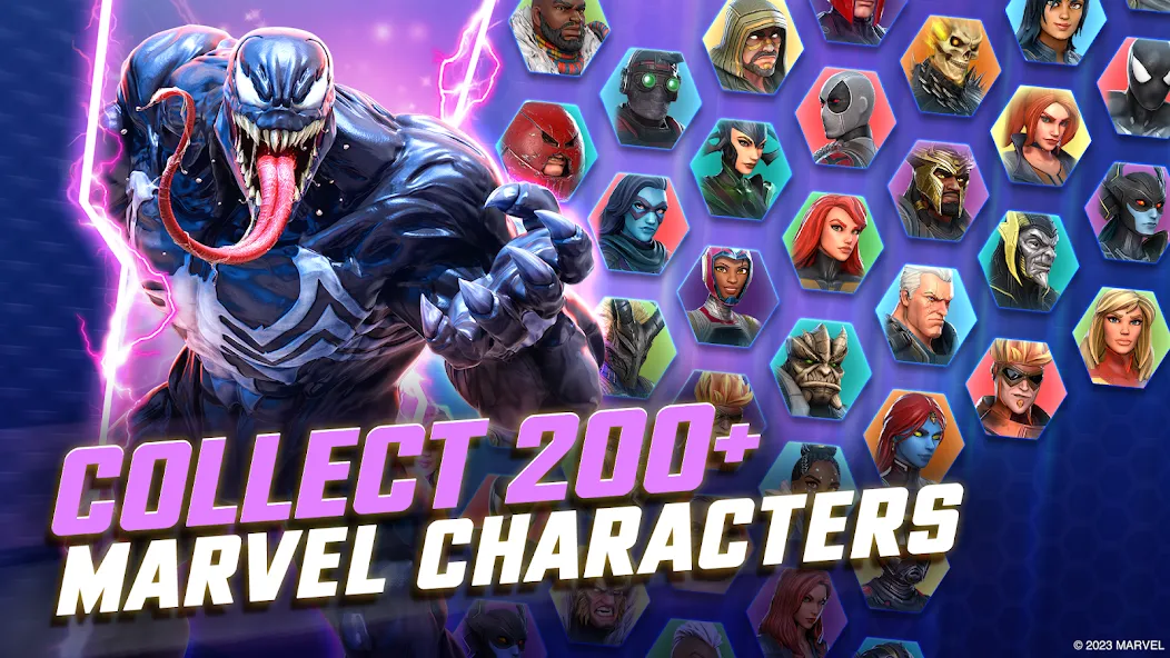 MARVEL Strike Force: Squad RPG (Марвел Страйк Форс) [МОД: Много монет, Открытые уровни и Мега MOD] Screenshot 2