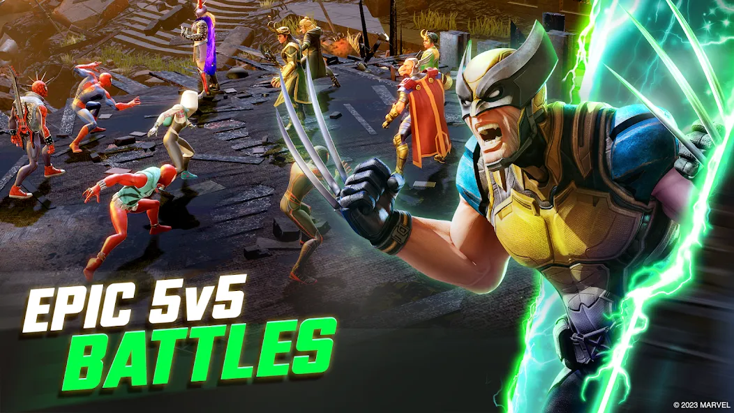 MARVEL Strike Force: Squad RPG (Марвел Страйк Форс) [МОД: Много монет, Открытые уровни и Мега MOD] Screenshot 3
