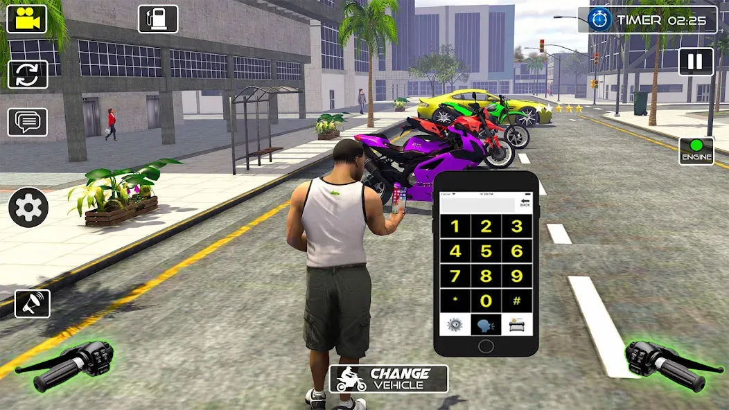 Xtreme Bike Racing Motor Tour (Экстримные мотогонки по мотоциклам) [МОД: Деньги, Монеты и Меню MOD] Screenshot 3