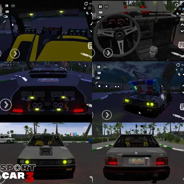 Sport car 3 : Taxi & Police - (Спорткар 3) [МОД: Много денег, Монет и Все открыто] Screenshot 3