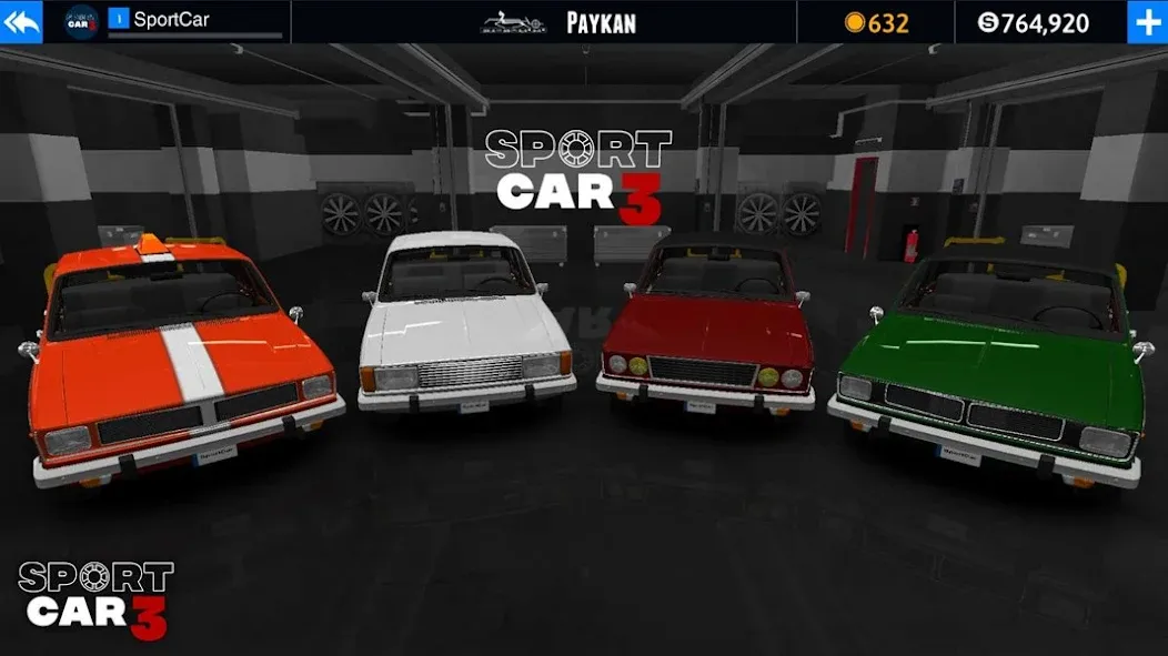Sport car 3 : Taxi & Police - (Спорткар 3) [МОД: Много денег, Монет и Все открыто] Screenshot 4