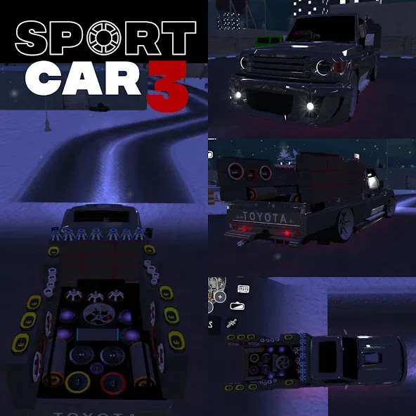 Sport car 3 : Taxi & Police - (Спорткар 3) [МОД: Много денег, Монет и Все открыто] Screenshot 5
