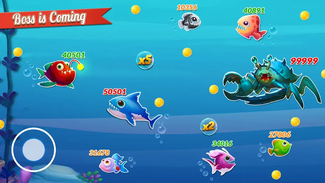 Fish.IO Fish Games Shark Games (Фиш Ай О Фиш Геймс Шарк Геймс) [МОД: Все открыто, Дополнительные деньги и Меню MOD] Screenshot 3