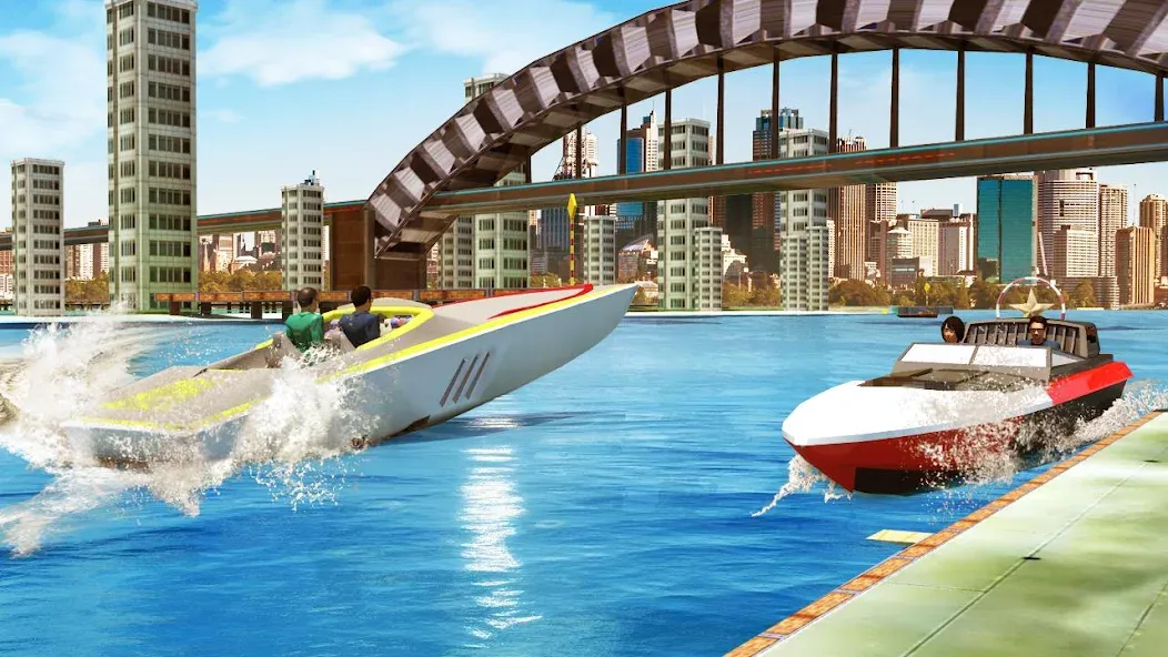 Boat Simulator Games (Боат Симулятор Геймс) [МОД: Много монет, Открытые уровни и Мега MOD] Screenshot 1
