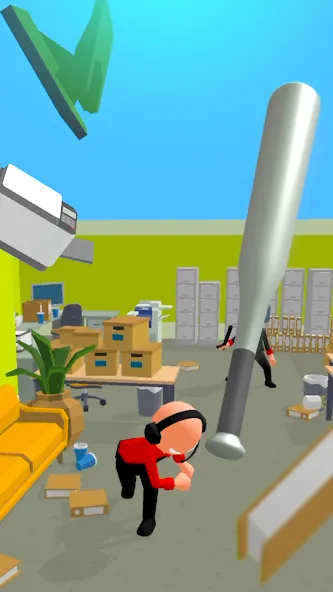 Crazy Office — Slap & Smash [МОД: Бесконечные деньги, Монеты и Мега MOD] Screenshot 4